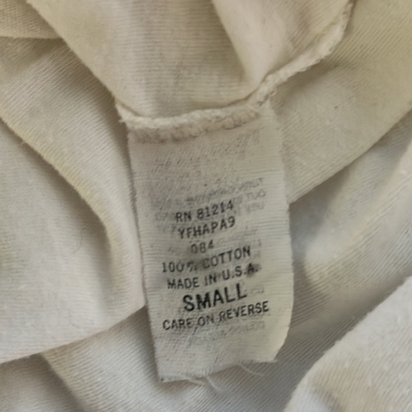 Moschino Jeans Peace Sign T-Shirt Vintage - Picture 7 of 8